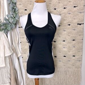 Adidas Women's Black and White Tank Top size M